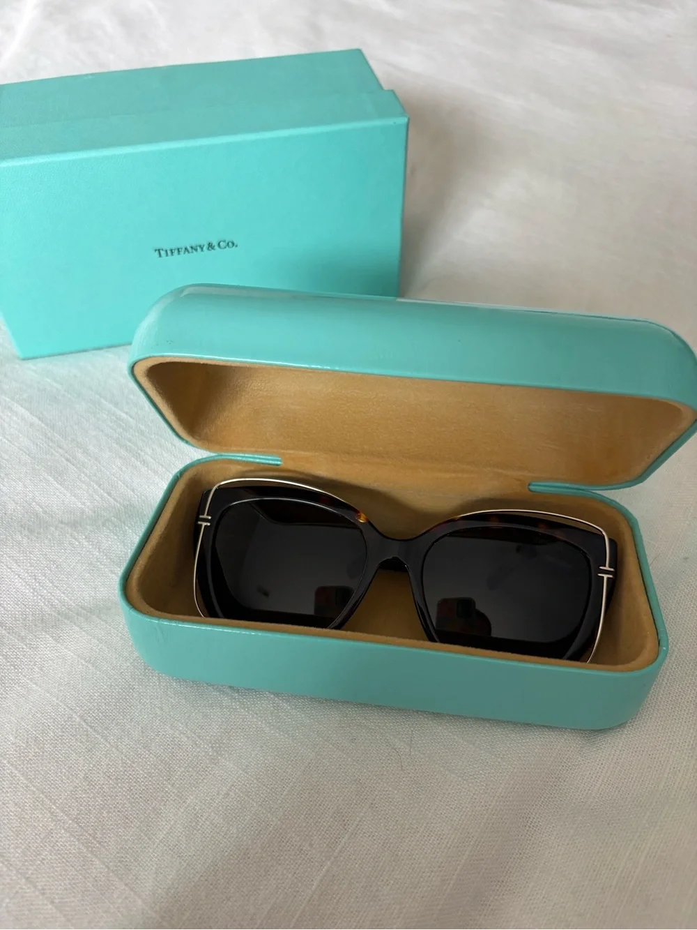 Tiffany & Co. Tortoiseshell Sunglasses